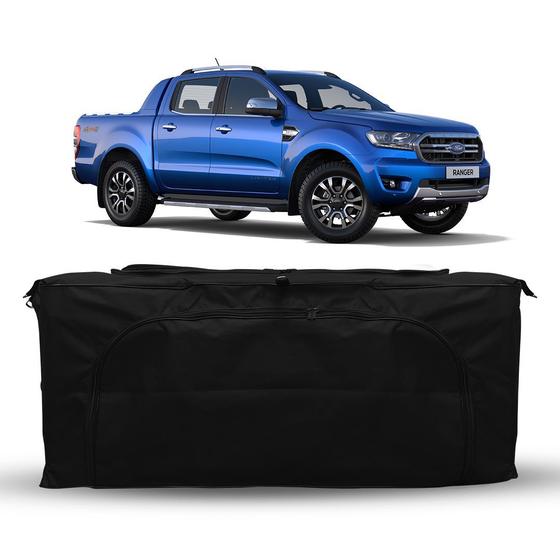 Imagem de Bolsa Mala Caçamba Ford Ranger Todas 840 Litros Pickup Preto