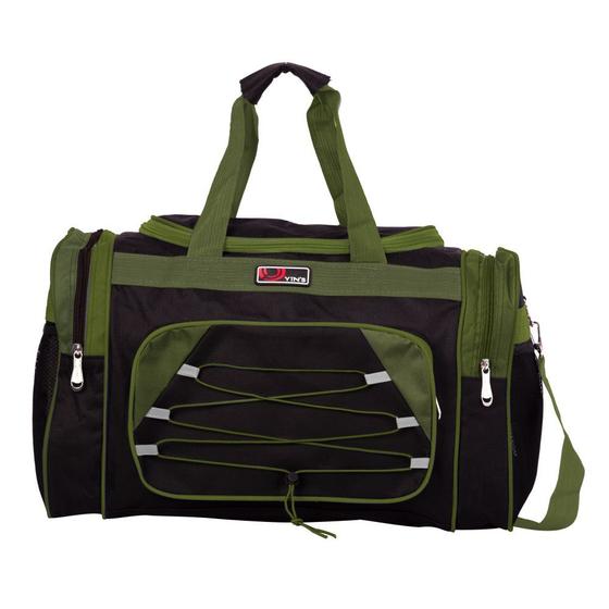 Imagem de Bolsa Mala de Viagem Tiracolo Média Verde Esportiva SV0211