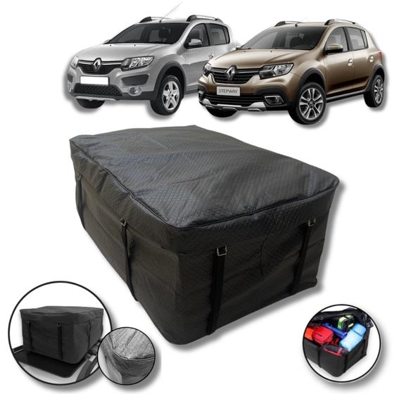 Imagem de Bolsa Mala Teto Maleiro Impermeável 340l Sandero Stepway