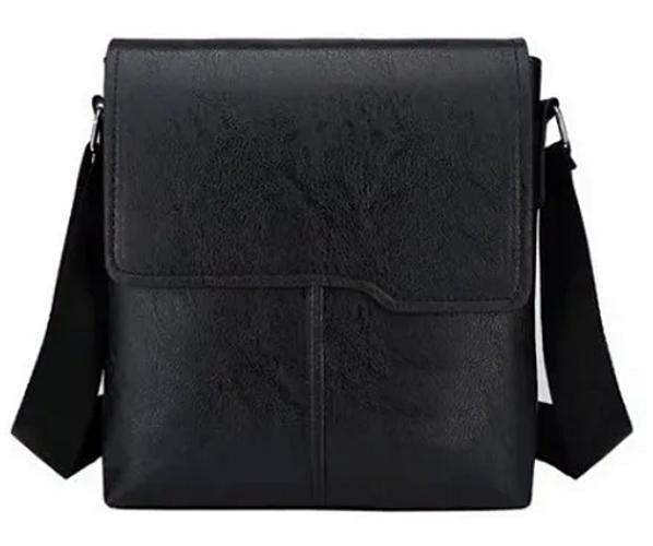 Bolsa Masculina / Feminina Casual / Bolsa De Ombro / Transversal - cor preta Menor preço em Bolsa Masculina / Feminina Casual / Bolsa De Ombro / Transversal - cor preta