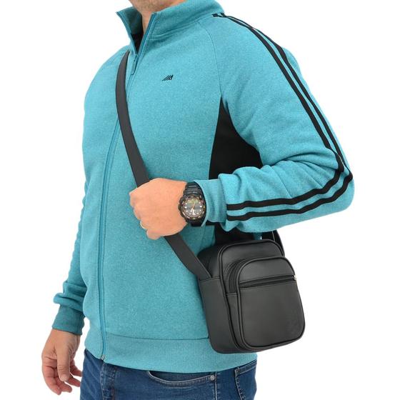 Imagem de Bolsa masculina transversal Bolsa feminina pequena - Shoulder Bag Pochete