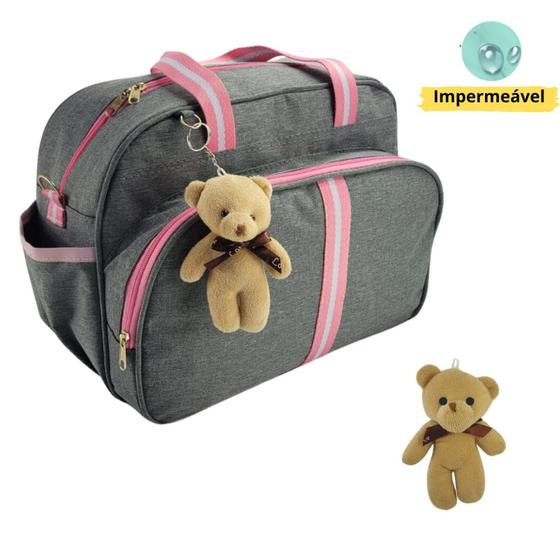 Imagem de Bolsa Maternidade Bebê Infantil menino menina faixa luxo