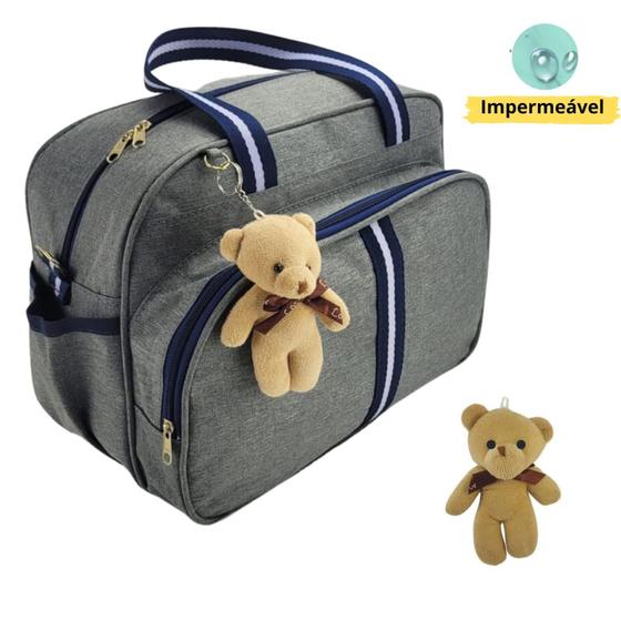 Imagem de Bolsa Maternidade Bebê Infantil menino menina faixa luxo