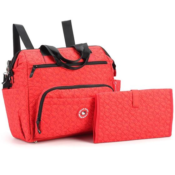 Imagem de Bolsa Maternidade Hello Kitty Com Trocador BM15457