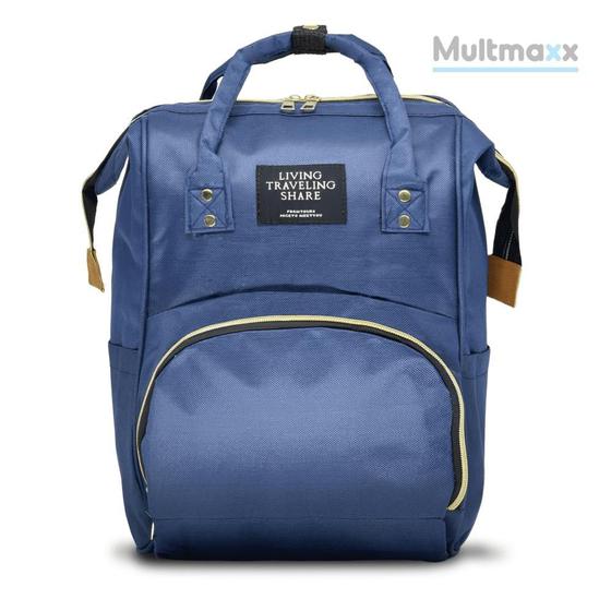 Imagem de Bolsa Maternidade Impermeável Multmaxx 20-30L Azul