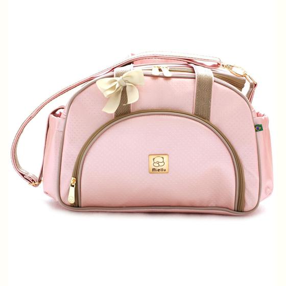 Imagem de Bolsa Maternidade Pequena Bebe Enxoval Miellu Rose