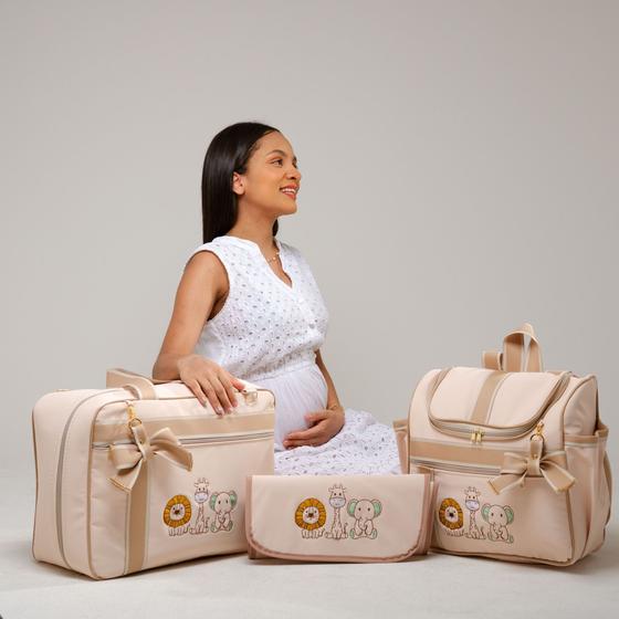 Imagem de Bolsa Maternidade Personalizada Menino Kit Bolsa Enxoval