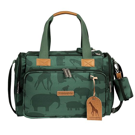 Imagem de Bolsa Maternidade Térmica de bebê Anne Safari Verde Masterbag