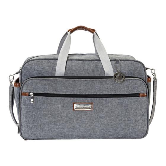 Bolsa Média Maternidade Liverpool Cinza Batistela Baby Menor preço em Bolsa Média Maternidade Liverpool Cinza Batistela Baby