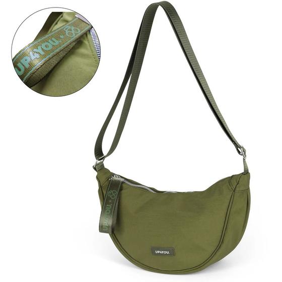 Imagem de Bolsa Meia Lua Up4You Feminina Transversal