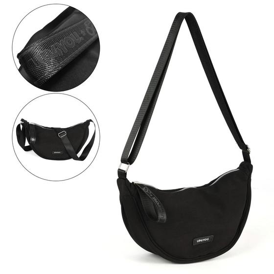 Imagem de Bolsa Meia Lua Up4You Feminina Transversal