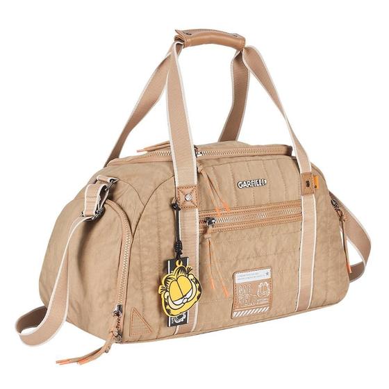 Imagem de Bolsa Meia Viagem E Academia Oficial Garfield Gf2886Bg Bege