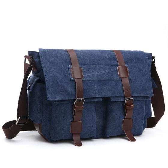 Imagem de Bolsa mensageiro Wokex Practical Business para homens, tela azul