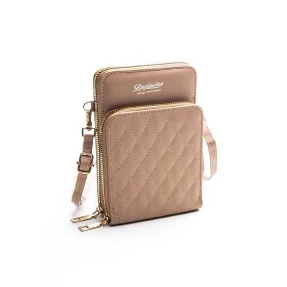 Imagem de Bolsa Mini Bag Feminina Alça Transversal Zíper Moderna