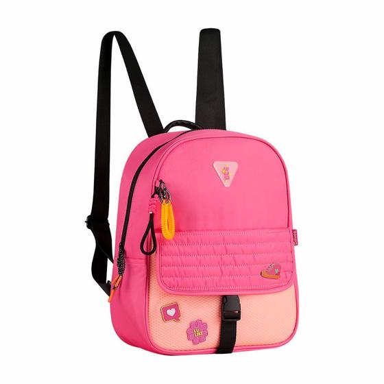 Imagem de Bolsa mini mochila de costas luluca m lu2959pk pink