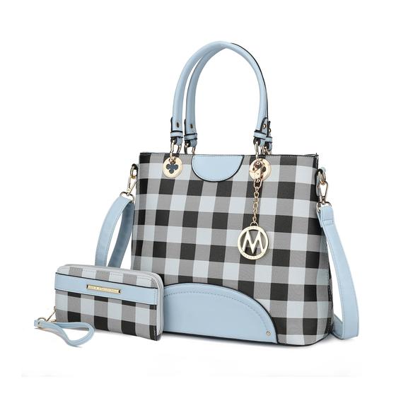 Imagem de Bolsa MKF Collection Gabriella Checkers com Carteira