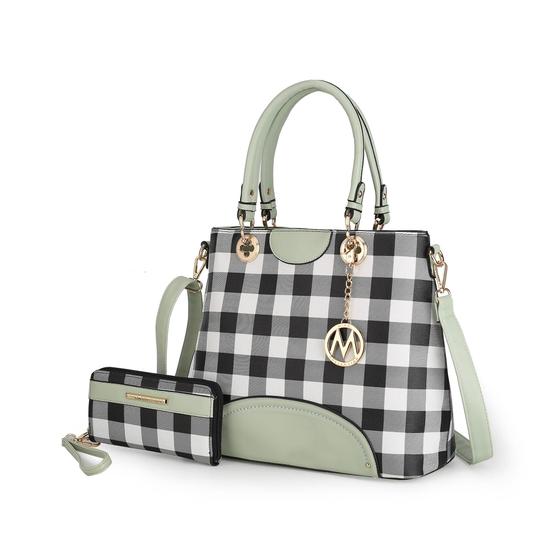 Imagem de Bolsa MKF Collection Gabriella Checkers com Carteira