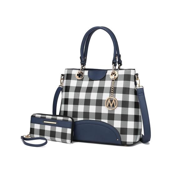 Imagem de Bolsa MKF Collection Gabriella Checkers com Carteira