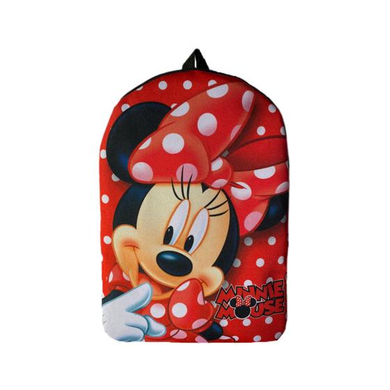 Imagem de Bolsa Mochila Escolar Infantil Desenhos Personagens Meninas Lançamento