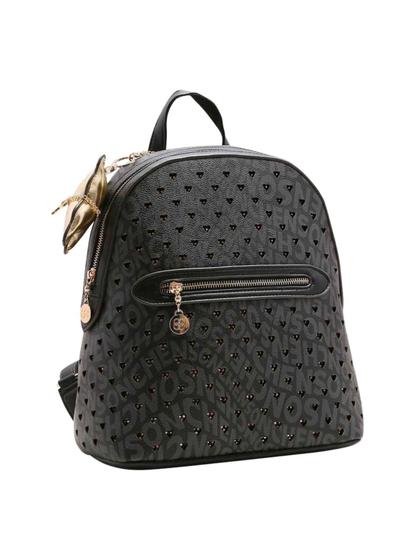 Imagem de Bolsa Mochila Feminina Chenson Brillho 8483693 Preto