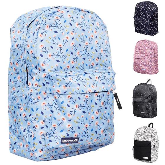 Imagem de Bolsa Mochila Feminina Masculina Escolar Mochila Básica Casual Convoy