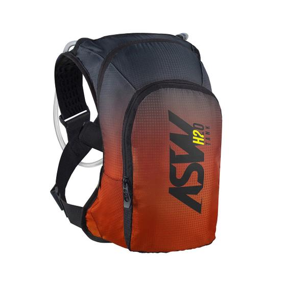 Imagem de Bolsa Mochila Hidratação Asw Tank Cinza Cross Bike 3 Litros