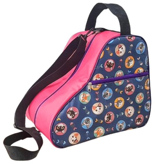 Imagem de Bolsa/Mochila Reforçada Porta Patins Quad In Line Infantil