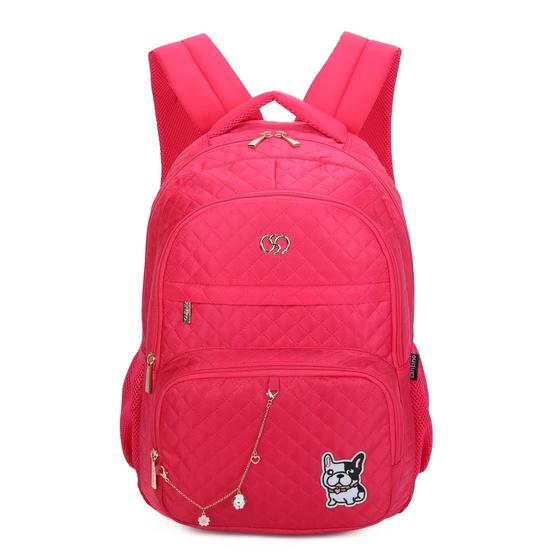 Imagem de Bolsa Mochila Tiana Poliéster Santino Pink SAB417U47