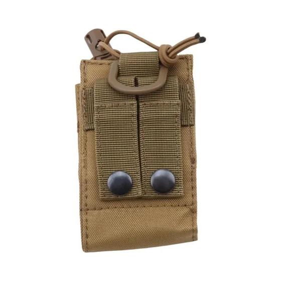 Imagem de Bolsa Molle de Nylon para Rádio - Porta Walkie Talkie, Interfone e Revista