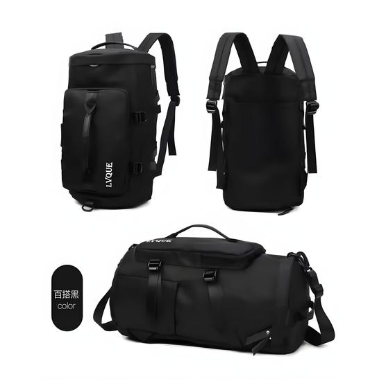 Imagem de Bolsa multifuncional para acadêmia  viagem com compartimento para sapatos