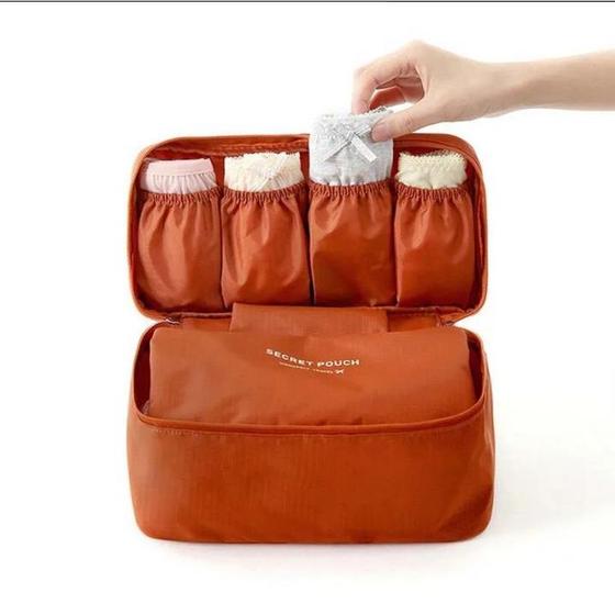 Bolsa nécessaire organizadora com divisórias para viagem elegante Menor preço em Bolsa nécessaire organizadora com divisórias para viagem elegante