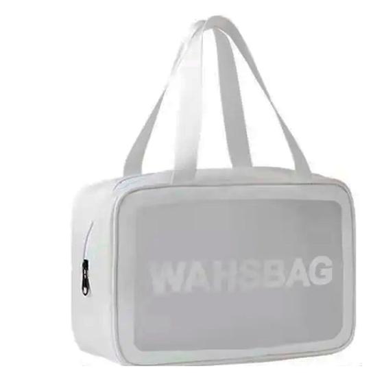 Imagem de Bolsa Nécessaire Transparente Impermeável Pvc Piscina Viagem