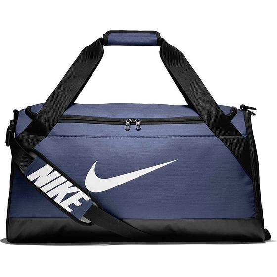 Bolsa Nike Brasilia Duffel Media 61 Litros Azul Marinho Menor preço em Bolsa Nike Brasilia Duffel Media 61 Litros Azul Marinho