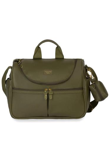 Bolsa Nina Borboleta Oliva - Masterbag Imagem de Bolsa Nina Borboleta Oliva - Masterbag