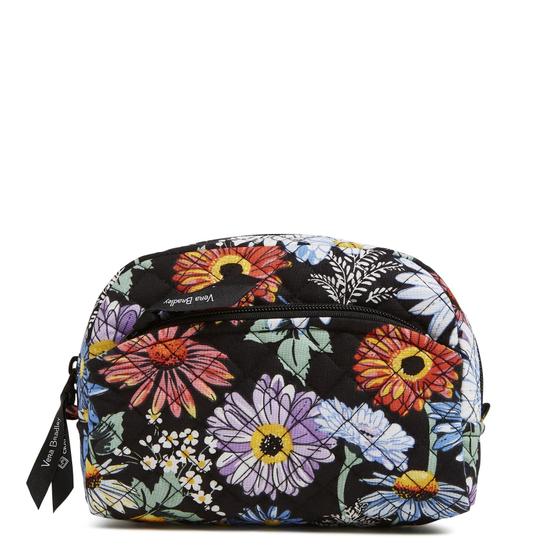 Imagem de Bolsa Organizadora de Maquiagem Vera Bradley - Estampa Daisies Cotton