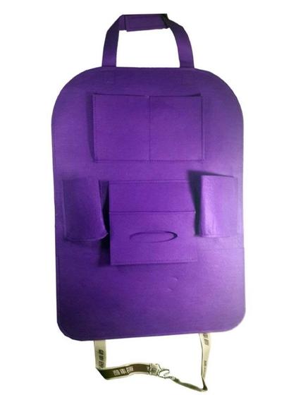 Imagem de Bolsa Organizadora Uber Taxi Banco Carro 6 Compartimentos Roxo (BSL-23521-5)