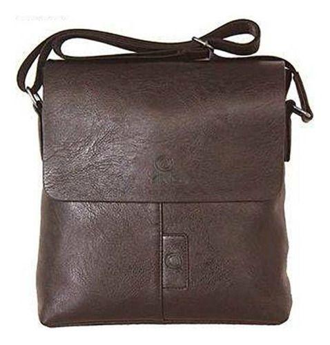 Imagem de Bolsa p/ Tablet e Notebook Masculina em P.A Ecológico Cor Café-marrom