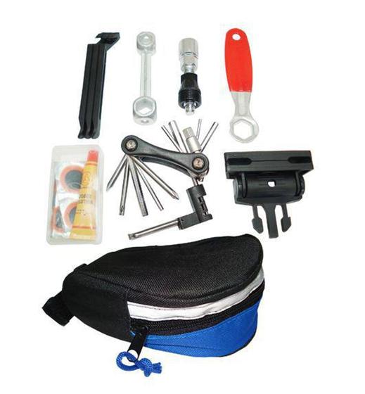 Imagem de Bolsa para Bike Absolute Kit Ferramentas KL-9812A