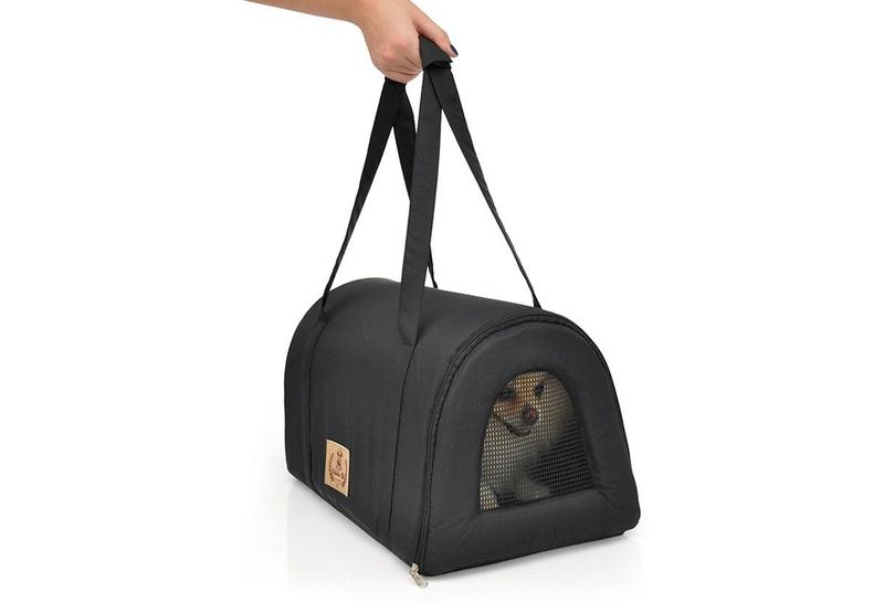 Bolsa para Cachorro Pet Luxo Médio - M - Preto - Bichinho Chic é boa?