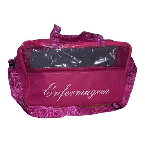Bolsa para enfermagem transparente - MEDCLAR - Kit Enfermagem ...