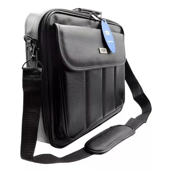 Bolsa Pasta para Notebook Couro Masculina até 15,6" Maleta Executiva Dex 03U Preta Menor preço em Bolsa Pasta para Notebook Couro Masculina até 15,6" Maleta Executiva Dex 03U Preta
