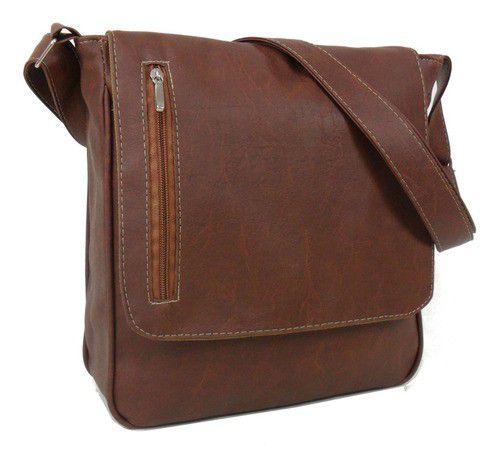 Imagem de Bolsa Pasta Transversal Tiracolo Masculino Feminino Dia a Dia