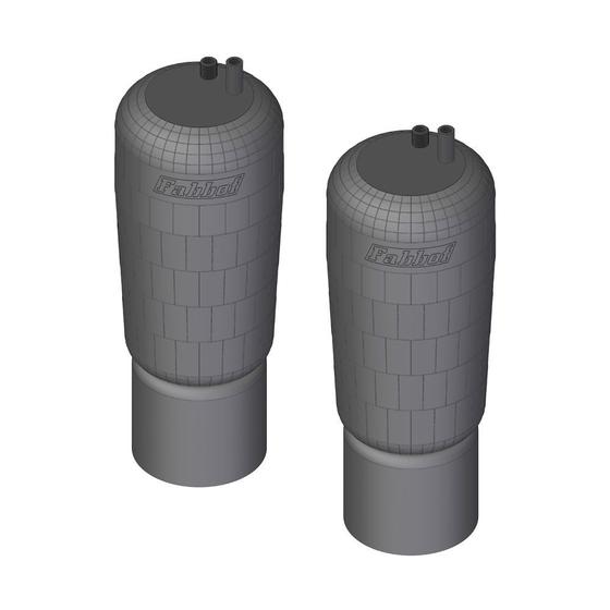 Imagem de Bolsa Pneumática Susp Eixo c Sensor Axor/Actros Import 2 Un