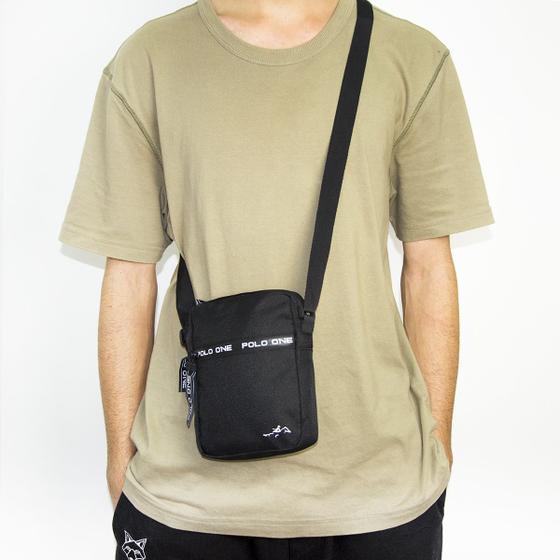 Bolsa Polo One Shoulder Bag Resistente Reforçada Moderna Masculina Menor preço em Bolsa Polo One Shoulder Bag Resistente Reforçada Moderna Masculina