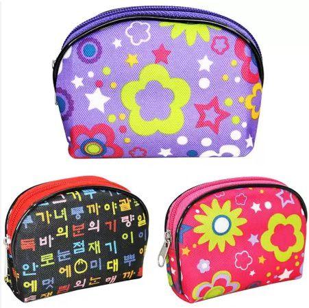 Imagem de Bolsa Porta Moedas - Estampa Sortida com Ziper