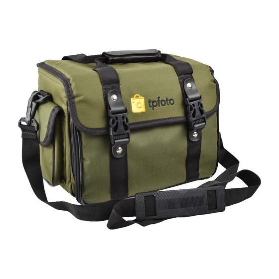 Imagem de Bolsa Profissional p/ Equipamento fotográfico OLIMPUS III Verde Militar