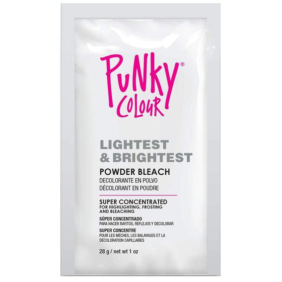 Imagem de Bolsa Punky Powder Bleach de 28 g, tampa máxima para cabelo 