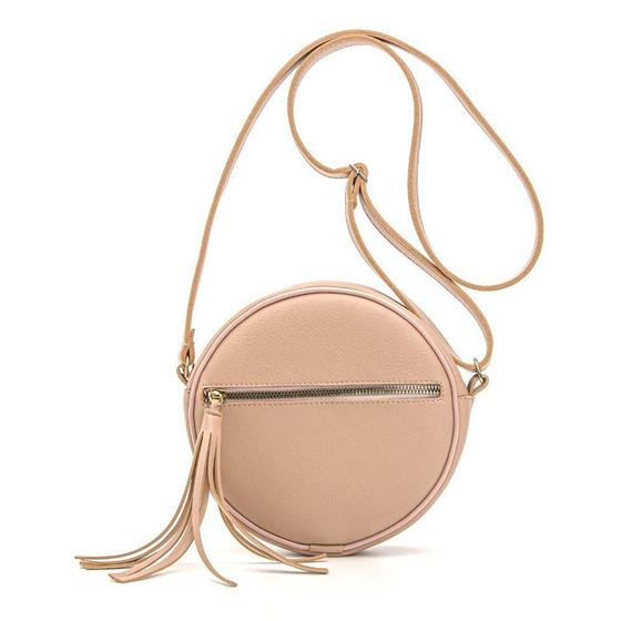 Imagem de Bolsa Rosa Helena Mini Bag Nude C/ Alça Pratica- AG