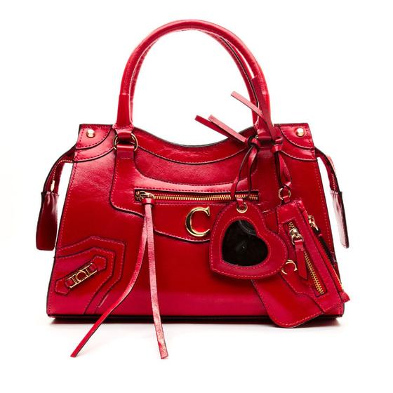 Imagem de Bolsa Ruby Couro Vermelho Cecconello 2307-6