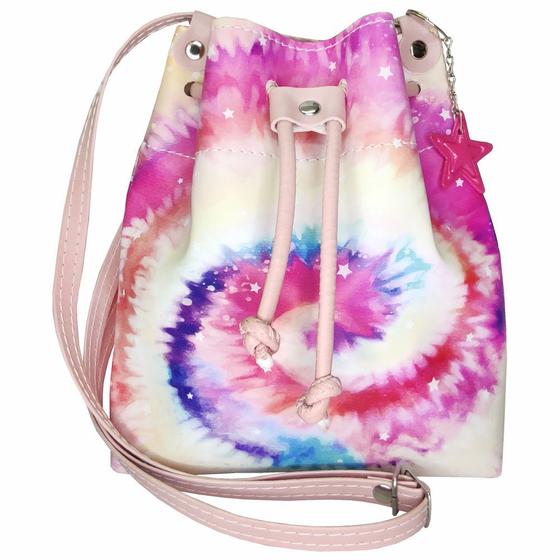 Imagem de Bolsa Saco Infantil Menina Tie Dye Estrelas Magicc Bolsas MI-212